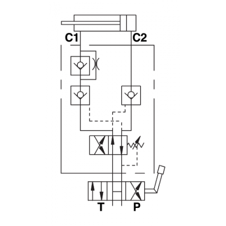 ZAWÓR HYDRAULICZNY DO PŁUGA OBROTOWEGO VRAP 60/80 WŁOSKI